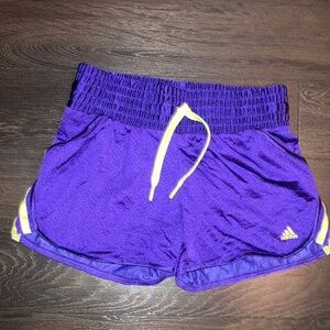 Adidas purple shorts